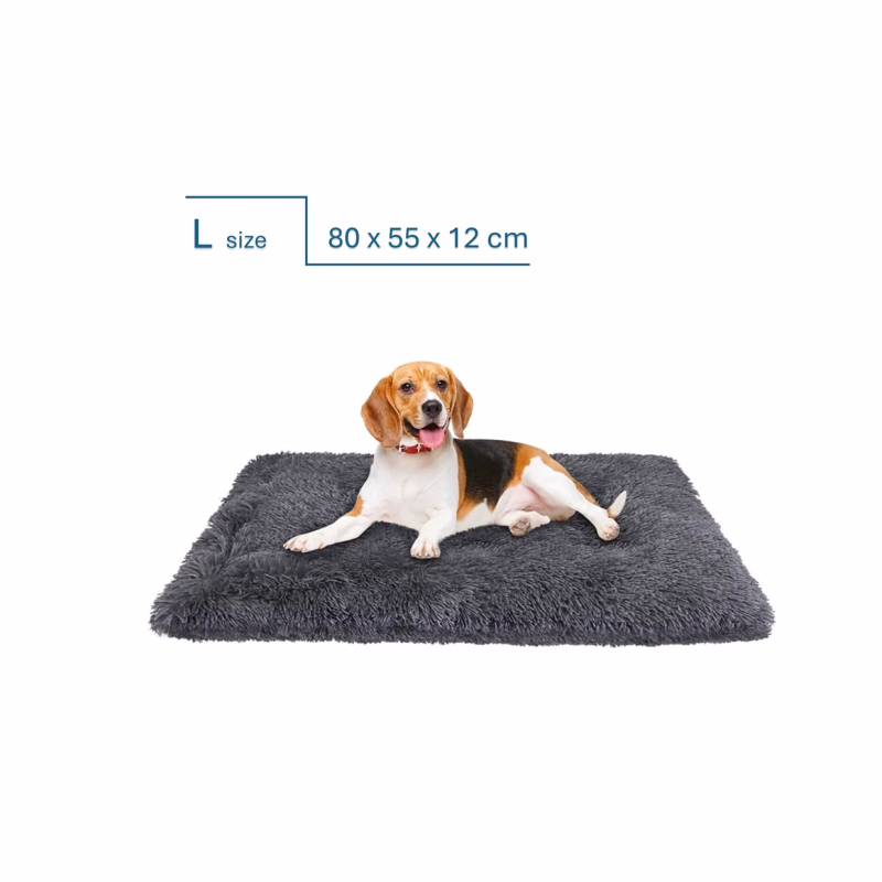 Pet Bed with Washable Cover | Vet-Recommended Soft Pet Bed for Large Dogs and Cats