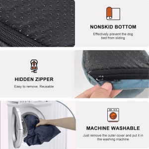 Кровать для собак Jumbo с поддержкой из вспененного яйца