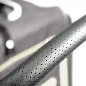 leather armrests pet stroller
