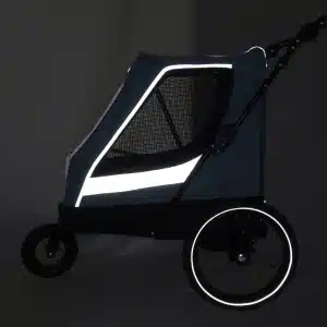 safe pet stroller at night